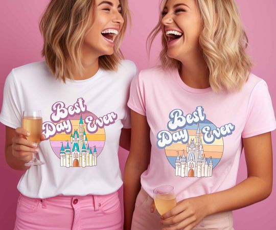 Castle Best Day Ever Disney Shirt, Mouse Park Family Trip Shirts