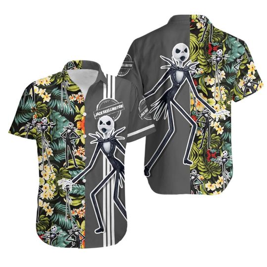 Discover Jack Skellington Nightmare Before Christmas Disney Hawaiian