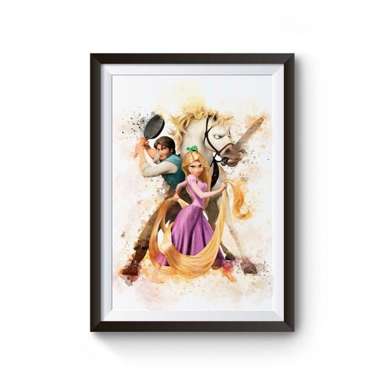Disney Tangled Premium Matte Vertical Poster