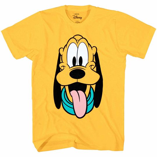 Discover Disney Pluto Happy Face T-Shirt