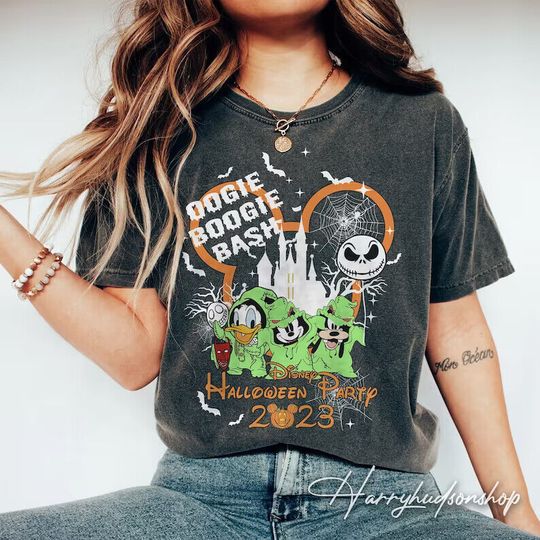 Disney Oogie Boogie Bash 2023  Shirt, Mickey Donald T-Shirt