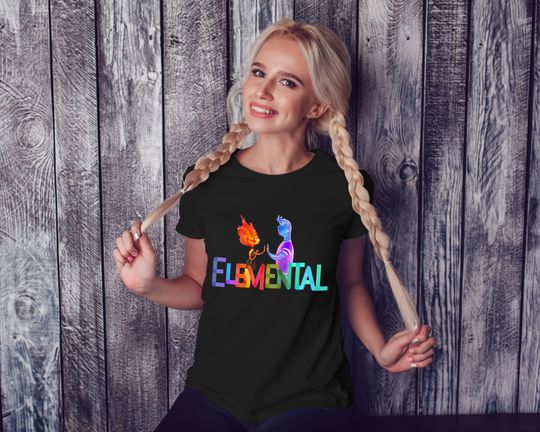 Discover Disney Pixar Elemental Ember And Wade T-Shirt