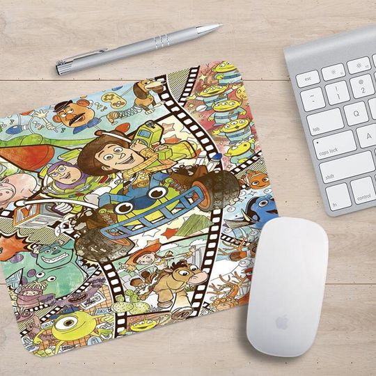Disney Toy Story, Sheriff Woody, Buzz Lightyear Mouse Pad
