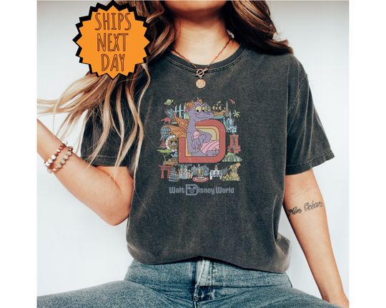 Disney Epcot Figment Shirt, Disney Figment Shirt