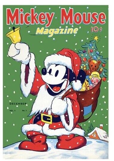 Disney Vintage Christmas Poster