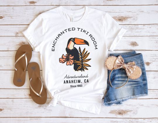 Enchanted Tiki Room T-Shirt, Disneyland Disney's Enchanted Tiki
