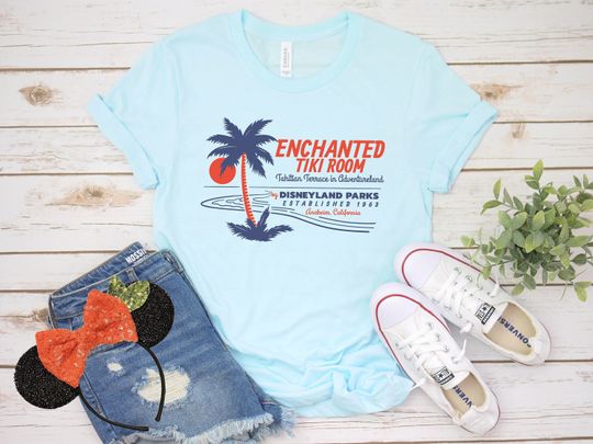 Disney Inspired - Enchanted Tiki Room - Unisex Short Sleeve Tee