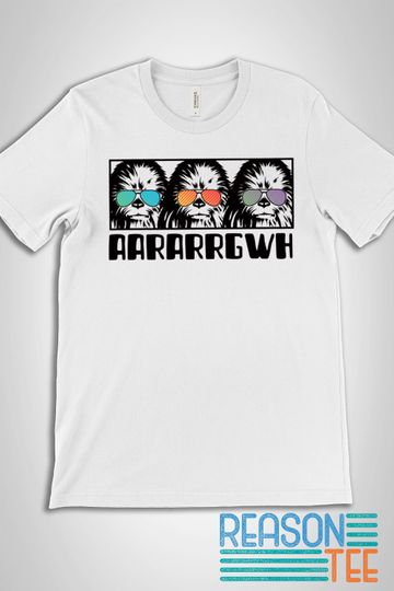 Chewbacca Shirt, Star Wars Shirt, retro Chewie shirt, custom Disney Shirts