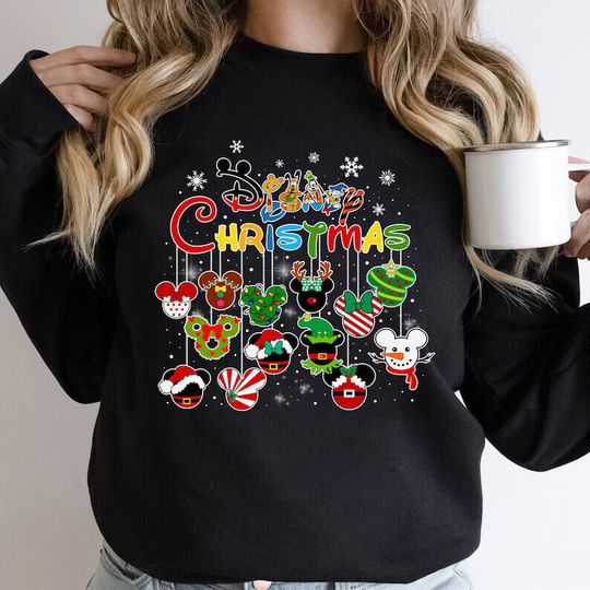 Disney Christmas Mickey Ball, Mickey's Very Merry Christmas Sweatshirt