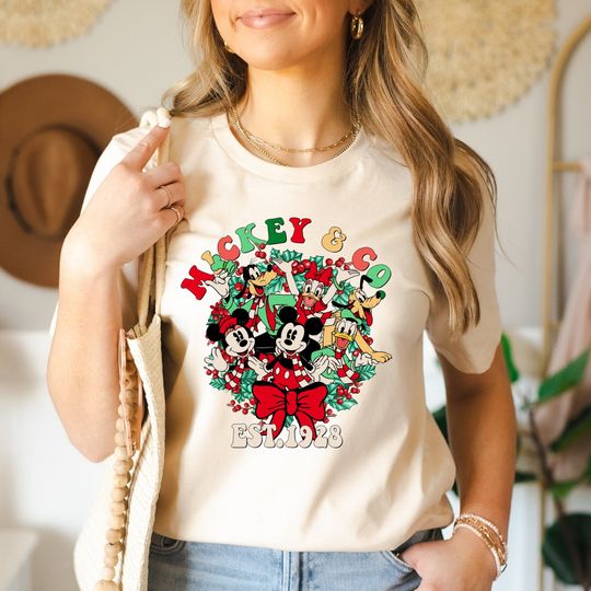 Discover Mickey & Co Christmas Shirt, Matching Disney Shirts, Disney Vacation