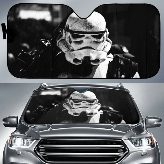 Star Wars Stormtrooper Disney Car Sun Shade