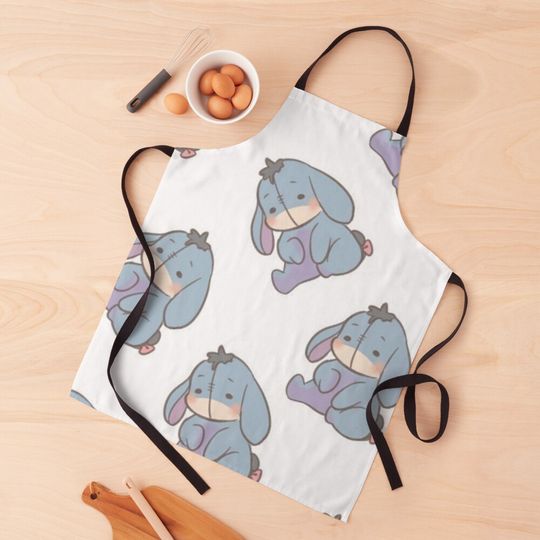 Disney Winnie The Pooh Sad Eeyore Kitchen Apron
