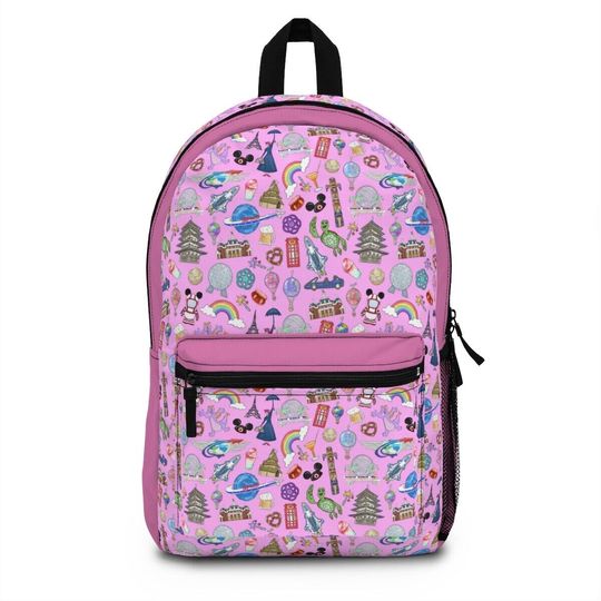 Disney Epcot Icons Backpack, Disney Backpack