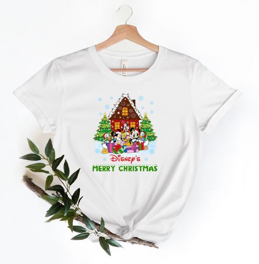 Discover Disney Merry Christmas Shirt, Christmas Gifts, Magic Kingdom T Shirt