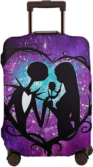 Jack And Sally Nightmare Before Christmas Disney Luggage Cover