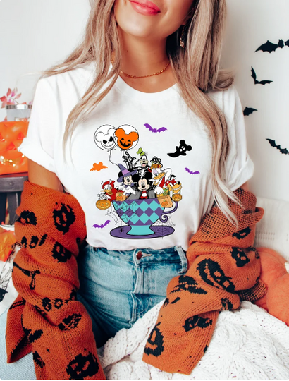 Discover Mickey and Friends Halloween Shirt, Disney Halloween Shirt