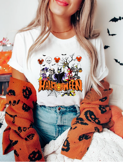 Discover Disney Halloween Shirt, Mickey Minnie and Friends Shirt