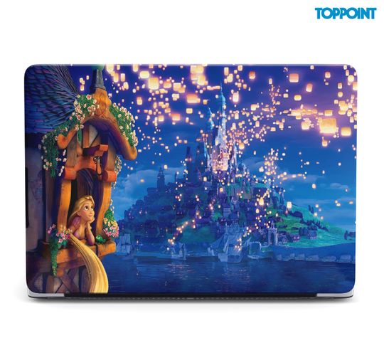 Disney Mac M1 Max 16 Rapunzel Mac Laptop Skin