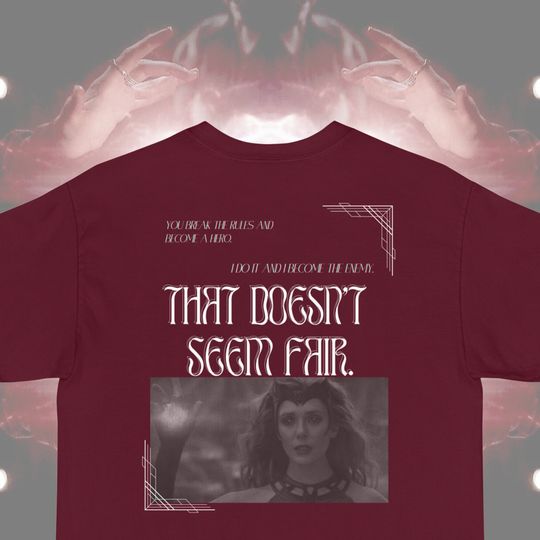 Scarlet Witch Shirt, Marvel Shirt, Avengers Shirt, Disney Shirt, Disney World Shirt