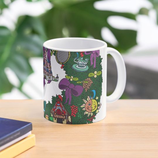 Disneyland Paris - Fantasyland Wreath Coffee Mug