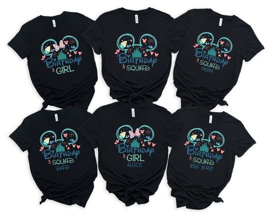 Discover Disney Birthday Shirt, Disney Birthday Girl Shirt, Birthday Squad Shirt, Disney Family Birthday Shirt, Disney Birthday Boy
