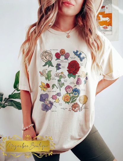 Disney Shirt, Alice in Wonderland shirt, Disney Shirt, Alice in Wonderland Wildflower Shirt