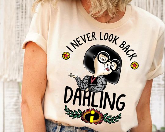 Discover Disney Pixar Incredibles Edna Darling Graphic Shirt