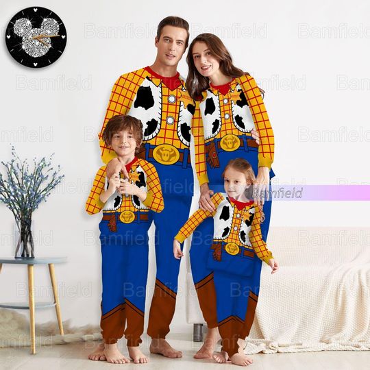 Christmas Toy Story Pajamas Set, Disney Holiday Pajamas
