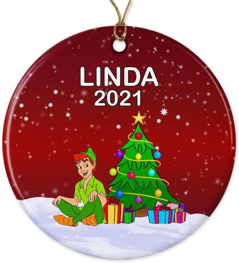Peter Pan Disney 2022 Ornament - Personalized Disney Christmas Ornament 2022