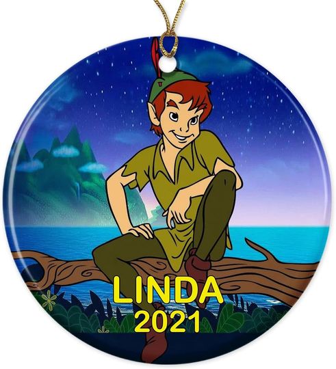 Peter Pan Disney 2022 Ornament - Personalized Disney Christmas Ornament 2022