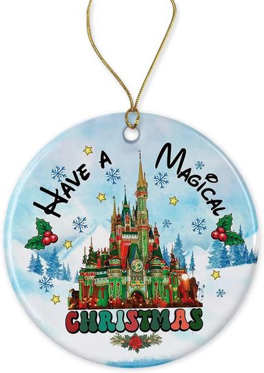 Have A Magical Disney Christmas Ornaments 2022