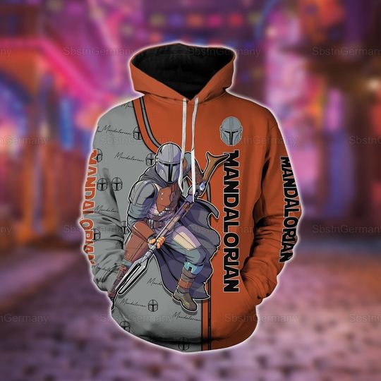 Mandalorian Hoodie, Disney Star Wars Shirt, Disney Hoodie, Star Wars Gifts, Mando Shirt, Star Wars Disneyland