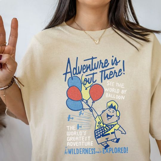 Discover Disney Pixar Up Russell Adventure Is Out There  T-Shirt