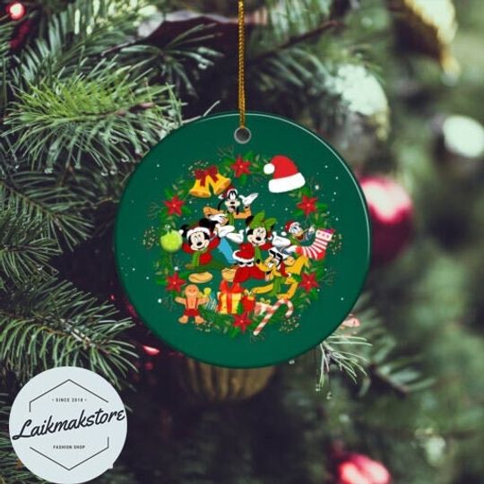Mickey and Friends Ornament, Disney Christmas Ornaments