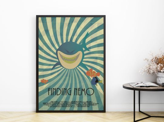 Discover Disney Finding Nemo Animated Premium Matte Vertical Poster