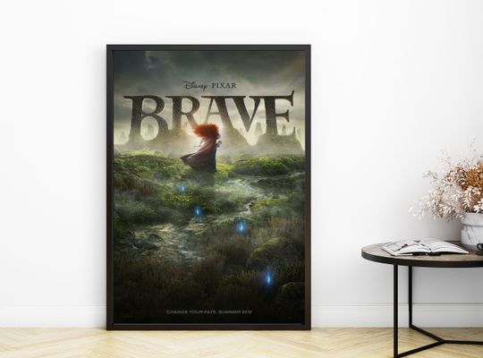 Discover Disney Brave Movie Premium Matte Vertical Poster