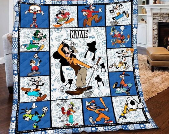 Discover Goofy Blanket, Disney Goofy Fleece Blanket