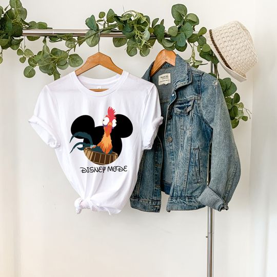 Hei Hei Disney Mode T-shirts, Moana Shirts, Churro Shirt