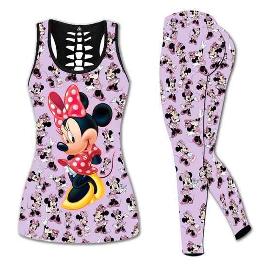 Minnie - Disney Hollow Tanktop Legging Outfit Set