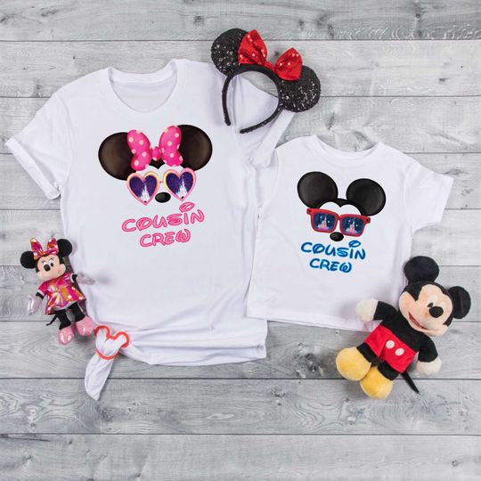 Cousin Crew Disney Shirt, Disneyworld Shirts, Matching Disney Shirts, Disney vacation