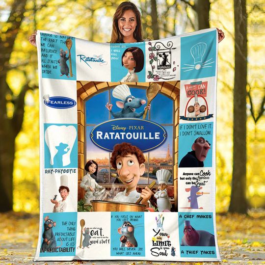 Ratatouille Disney Fleece Blanket