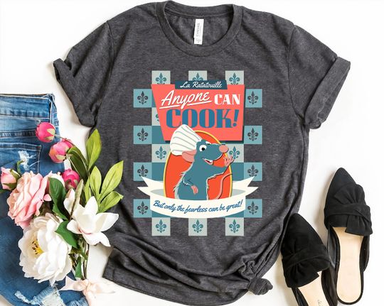 Disney Pixar Ratatouille Remy Anyone Can Cook Poster