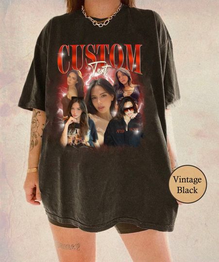 Custom Your Own Bootleg Tee, Retro Custom Bootleg Rap Tee
