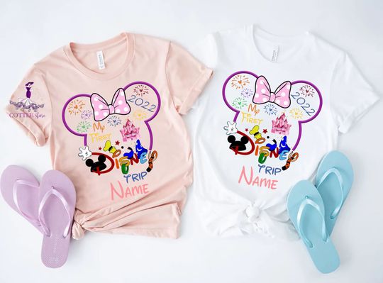 My First Disney Trip 2022, Disney Girl Trip, Disney Birthday Girl Shirt, Sweet Disney Trip 2022