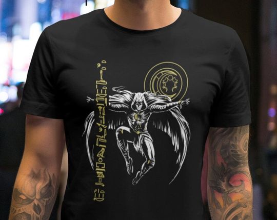 Moon Knight Marvel Hero Shirt, Marc Spector Shirt, Fist of Khonshu Shirt, Avengers Disneyland Tee