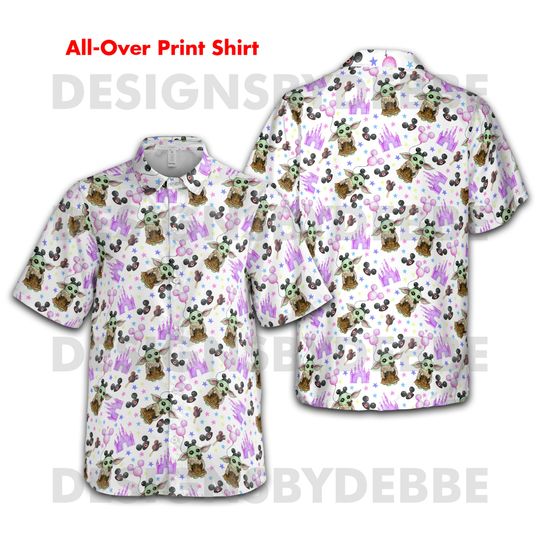 Star Wars Disney Halloween Mickey Halloween Hawaiian Shirt