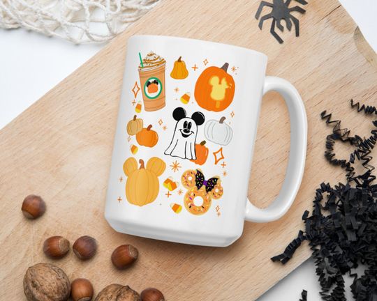 Fall Halloween Disney Mug