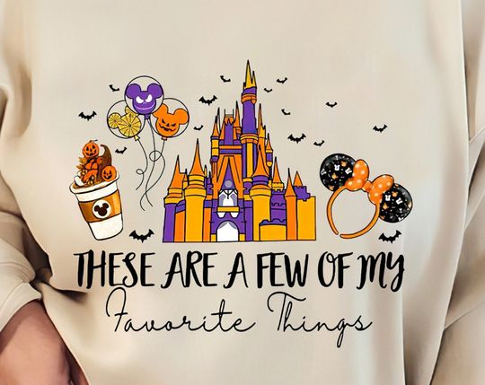 Vintage Halloween Disney Characters Sweatshirt