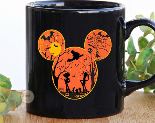 Disney Toy Story Woody Andy Alien, Friends Halloween Mug