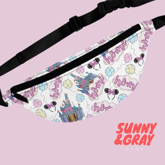 Magic Kingdom Disney World Crossbody, Disney Fanny bag